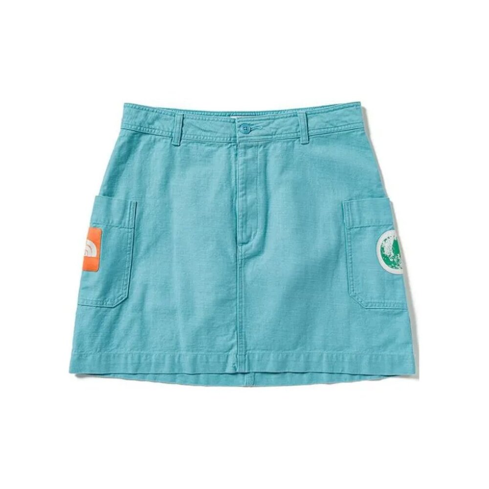 NWT New The North Face Women's Valley Skirt Size S Small Reef Waters Regular - Picture 1 of 7